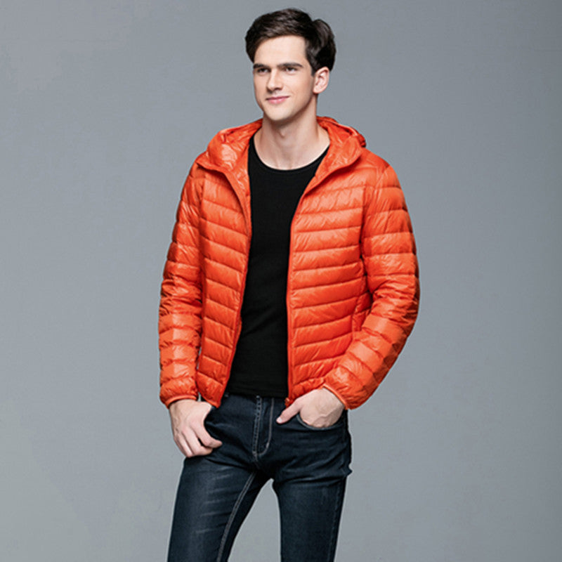 Basic Short Hooded Thin Coat Jacket