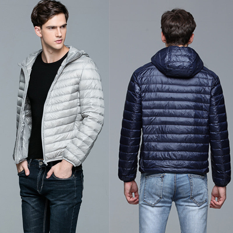 Basic Short Hooded Thin Coat Jacket