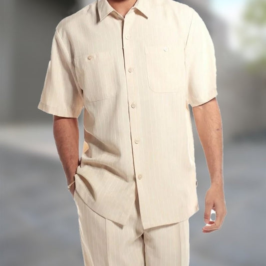 Spring And Summer Leisure Beach Style Shirt Outfit Men